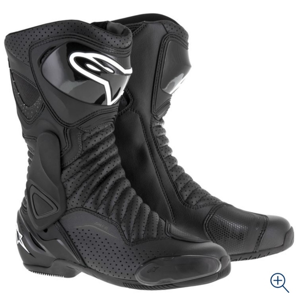 Alpinestars Other - Alpinestars Women's Motorcycle Boots Black/white Size 38 EU 7.5 US